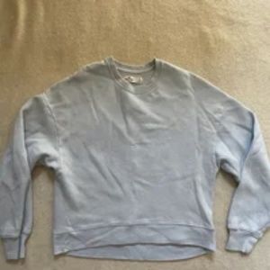Blue Crew Neck